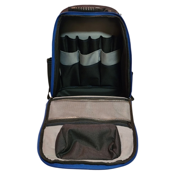 Ideal 37-001 Pro Series Single Compartment Electrician Tool Backpack - Picture 4 of 10